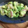Candy°'s cooksnap of when they made アボカドとタコの和風マリネ ワサビ風味.