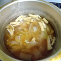 マキマキ913's cooksnap of when they made 白菜と油揚げの味噌汁.