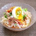 り～たん。's cooksnap of when they made 納豆キムチそうめん.
