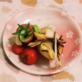 私市ビッキーズ津門巳's cooksnap of when they made くるくる(竹輪&大葉)･(竹輪と薄揚げ).