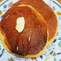 pukukoko's cooksnap of when they made ＢＰなしでもふわふわホットケーキ.