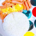 プー♡'s cooksnap of when they made ポークビッツの卵炒め.