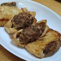 くまちーこ's cooksnap of when they made 厚揚げの肉詰め　上湯あんかけ.
