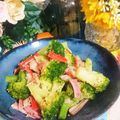 虹色♪︎ちゅーりっぷ's cooksnap of when they made ブロッコリーとカニカマの胡麻和え.