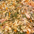 ameyuki★'s cooksnap of when they made 切り干し大根とおかひじきと鯖缶の煮物.