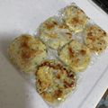 コロどろっぷ's cooksnap of when they made ♥離乳食　青のり入りはんぺんお焼き♥.