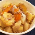 うめとふく's cooksnap of when they made 大根とじゃがいものそぼろあんかけ.