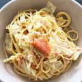 。かのこ。's cooksnap of when they made ☆鮭フレークとキャベツのスパサラ☆.