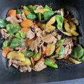 クックWSIOLF☆'s cooksnap of when they made 豚ピーマン胡麻みそ炒め.