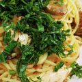 ぱぴぷぺぽち's cooksnap of when they made ささみと梅の冷製パスタ.