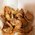 ふぁんころ's cooksnap of when they made ピリ辛簡単おつまみ　鶏皮カリカリ.