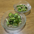 クックchitann's cooksnap of when they made きゅうりの酢の物.