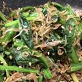 ケロヨン03's cooksnap of when they made じゃこほうれん草.