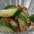 ともpg's cooksnap of when they made サラダチキンほぐしときゅうりの梅和え.