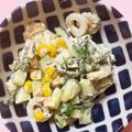 bunbunsaku's cooksnap of when they made コーンとツナと大葉ときゅうりのサラダ.
