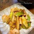 GoGo島みかん's cooksnap of when they made 韓国風 鶏のピリ辛炒め.