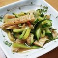 山ばあば's cooksnap of when they made 穂先メンマときゅうりのピリ辛和え.