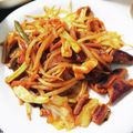 ぺしゃ's cooksnap of when they made 簡単☆こてっちゃんｄｅ野菜炒め.