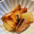 梅茶づけ's cooksnap of when they made 鮭とぶりのじゃがバター炒め.