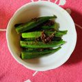 ミント🌿's cooksnap of when they made 【農家のレシピ】丸ごと1本★茹でオクラ.
