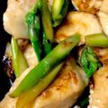 森のさくらっち's cooksnap of when they made 節約！簡単！ムネ肉とアスパラの塩麹炒め.