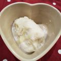 chokopuu's cooksnap of when they made バナナヨーグルトアイス.