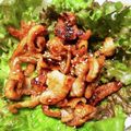 DORA＊DORA's cooksnap of when they made おうち居酒屋♪♪焼き鳥屋さん風甘辛鶏皮.