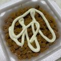 輝夜の姫's cooksnap of when they made ✿ご飯が進むよ♫カレーマヨ納豆✿.