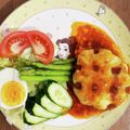ＭEGUMI❤︎'s cooksnap of when they made 野菜たっぷり★《私の洋風ハンバーグ♡》.