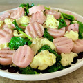 ばぢこ's cooksnap of when they made ほうれん草と卵と魚肉ソーセージ炒め.