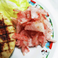 キャラメグ♪'s cooksnap of when they made 大根と梅肉おかか和え.