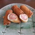 よちりん's cooksnap of when they made ★ソーセージ春巻き★.
