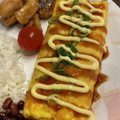 海老ふりゃ〜's cooksnap of when they made 激安☆もやしと卵のみ☆豚平焼⁈.