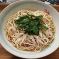 ☆hikonyan☆'s cooksnap of when they made レモンと大葉のさっぱりそうめん.