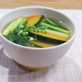Yukiまむ's cooksnap of when they made 　かぼちゃと小松菜のみそ汁.