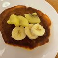 n.k's cooksnap of when they made しっとりもっちり豆腐パンケーキ.