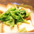 クリーピングタイム☆'s cooksnap of when they made 地味に絶品セロリと厚揚げの煮物★作り置き.