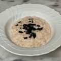 ナピト's cooksnap of when they made 冷ご飯で明太子とチーズの御粥　リゾット風.