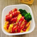 おかぶ〜ま's cooksnap of when they made 忙しい朝でも簡単！オムライス弁当♡.