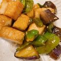 まん！'s cooksnap of when they made 厚揚げ茄子ピーマンの甘辛照り焼き.
