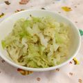 赤い電話's cooksnap of when they made 《簡単作り置き》おかかキャベツ.