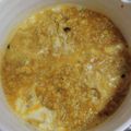 yk4's cooksnap of when they made レンジで簡単！オートミールのカレー粥.