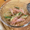 あんみつ☆'s cooksnap of when they made もやしときゅうり　ハムのサラダ.
