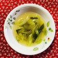 チェックのミニくま's cooksnap of when they made 簡単長ねぎのスープ.