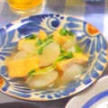 HappyMd's cooksnap of when they made 蕪と油揚げのさっと煮.