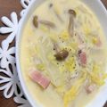 星野ちゃん's cooksnap of when they made ただ煮込むだけ！『白菜のミルクスープ』.