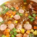 りくゆなママ's cooksnap of when they made 簡単♪ ミックスベジタブルのスープ 5分.