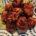 precious☆'s cooksnap of when they made 豚ロース薄切り肉の唐揚げ.