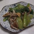 きらり流れ星's cooksnap of when they made 青梗菜と豚バラ炒め.