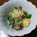 ramieru's cooksnap of when they made ほうれん草とズッキーニとちくわのごまマヨ.